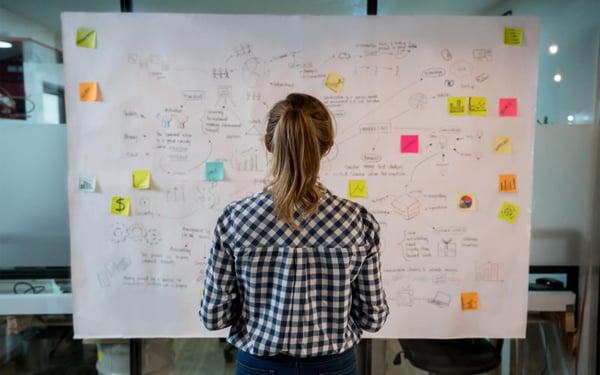 woman-whiteboard-working